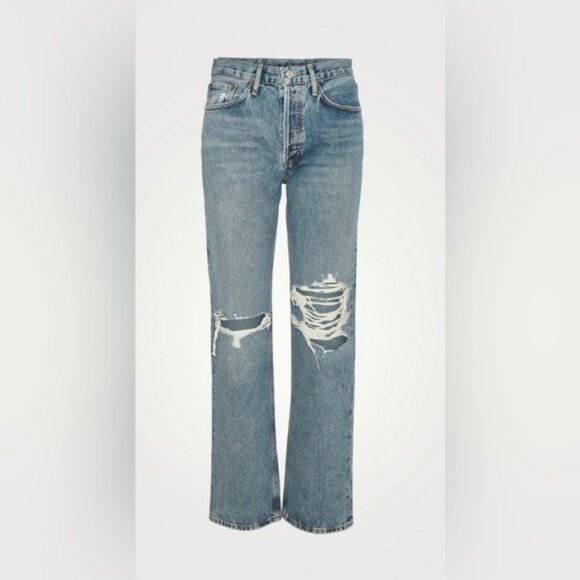 Agolde Denim - AGOLDE Lana Vintage Straight-Leg Jeans 32 holt renfrew